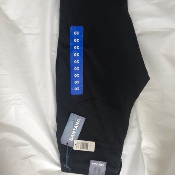 Santana NEW High Rise Boot Flare Stretch Jean style Pants Jeans Pockets Straight - Picture 7 of 8